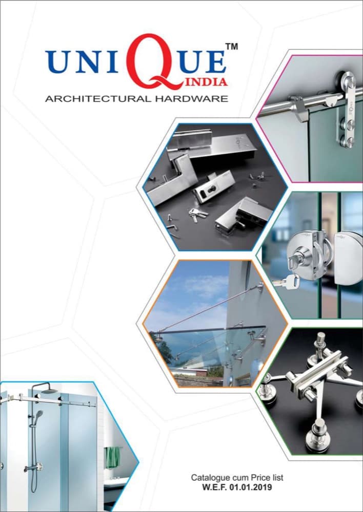 Unique India Architectural Hardware catalogue cover